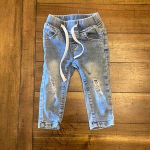 6-12 month little bipsy distressed jeans